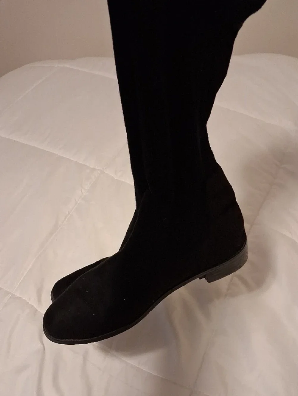 Black Over-The-Knee Women's Boots